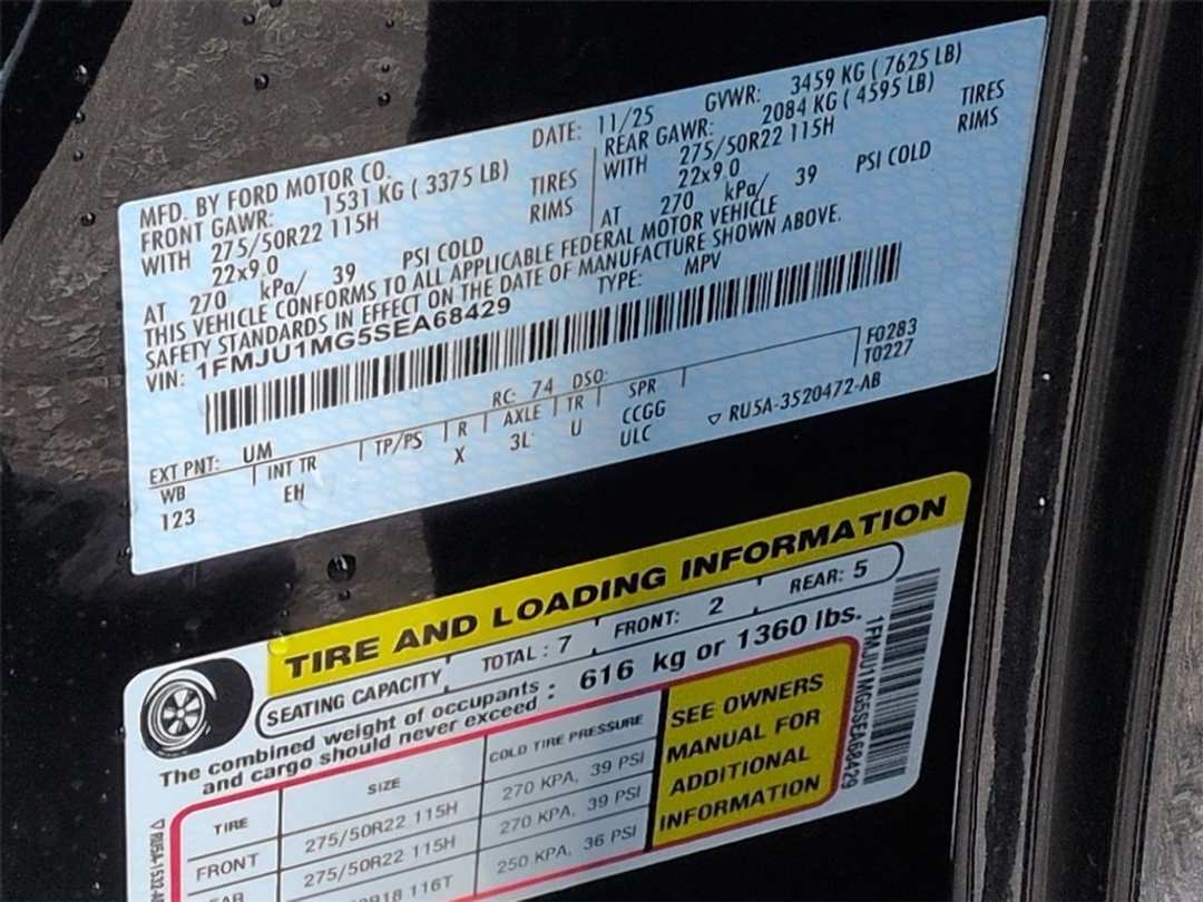 2025 Ford Expedition Platinum - Image 36