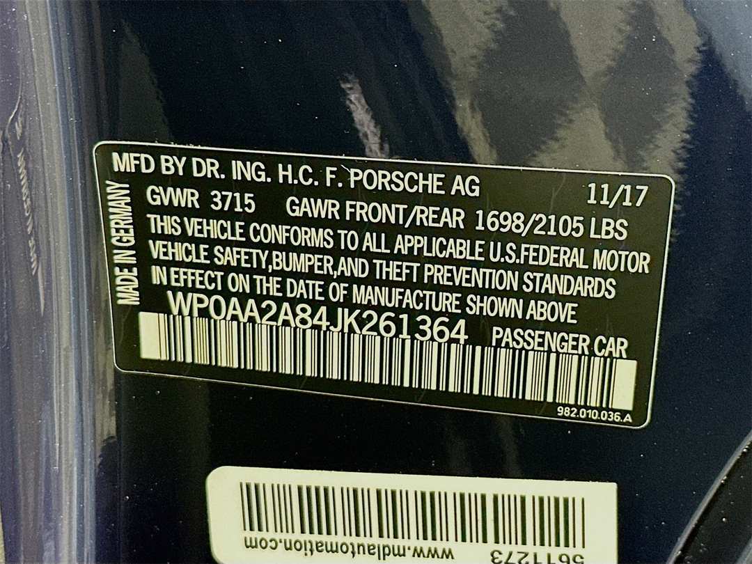 2018 Porsche 718 Cayman Base - Image 28