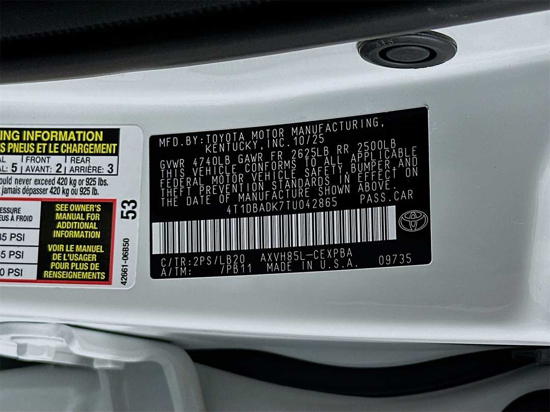 2026 Toyota Camry XSE - Image 34