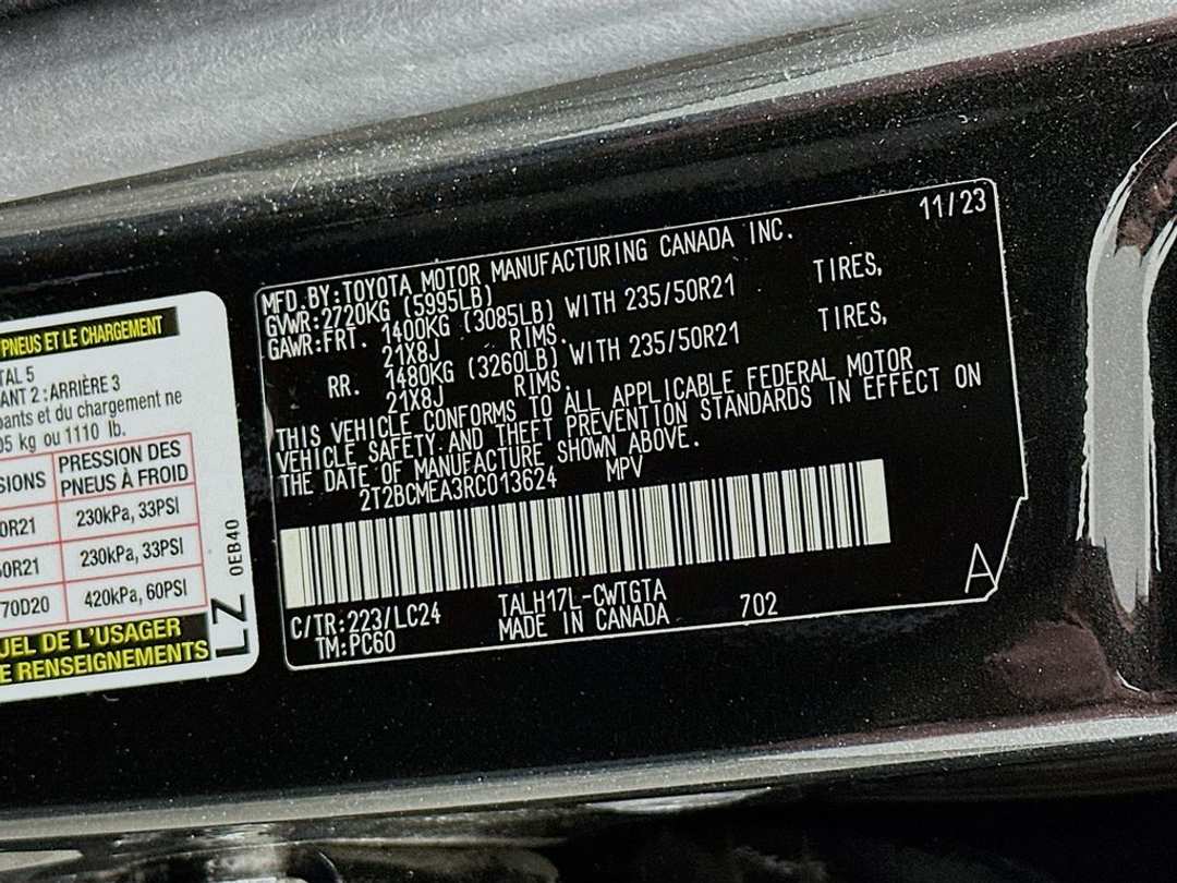 2024 Lexus RX 500h F SPORT Performance - Image 35