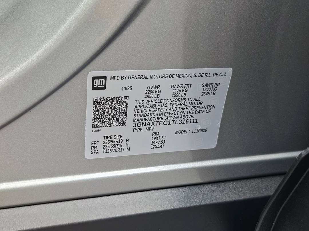 2026 Chevrolet Equinox RS - Image 42