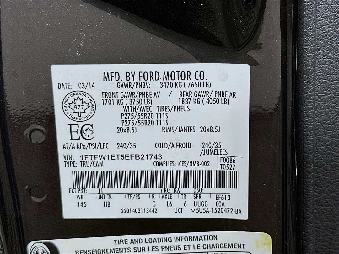 2014 Ford F-150 Lariat - Image 34