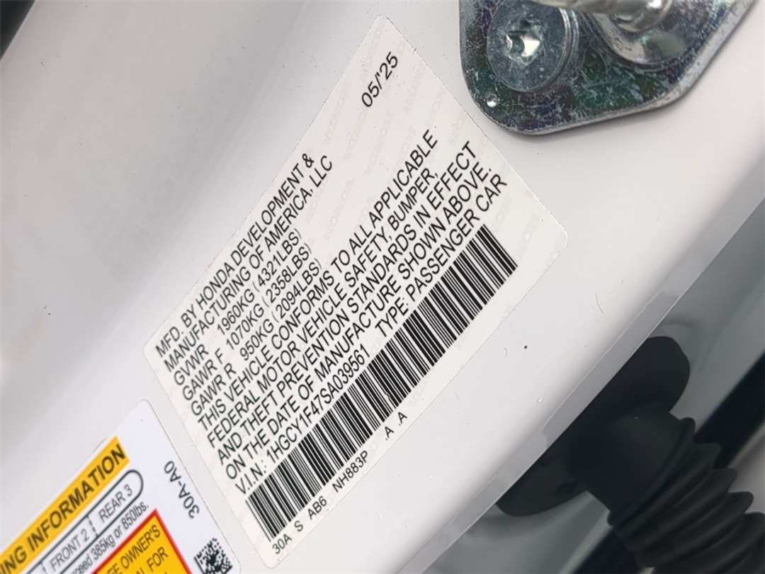 2025 Honda Accord SE - Image 31