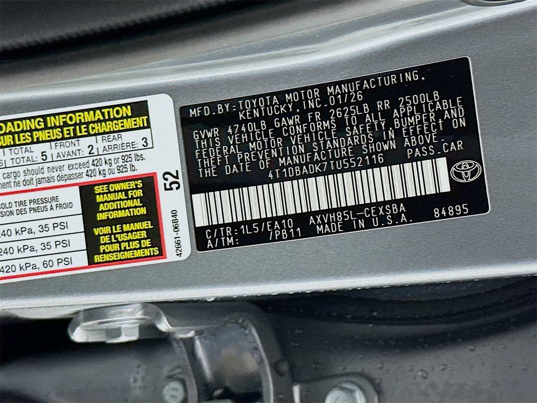 2026 Toyota Camry XSE - Image 31