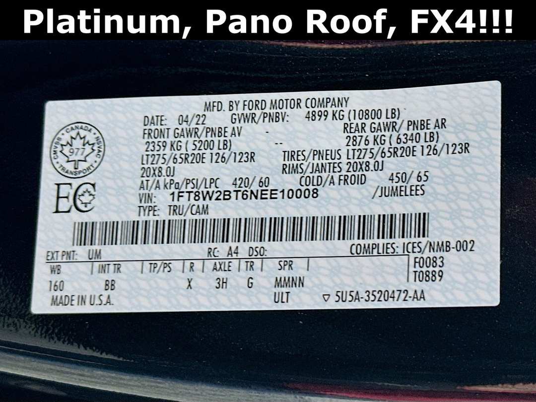 2022 Ford F-250Sd Platinum - Image 35