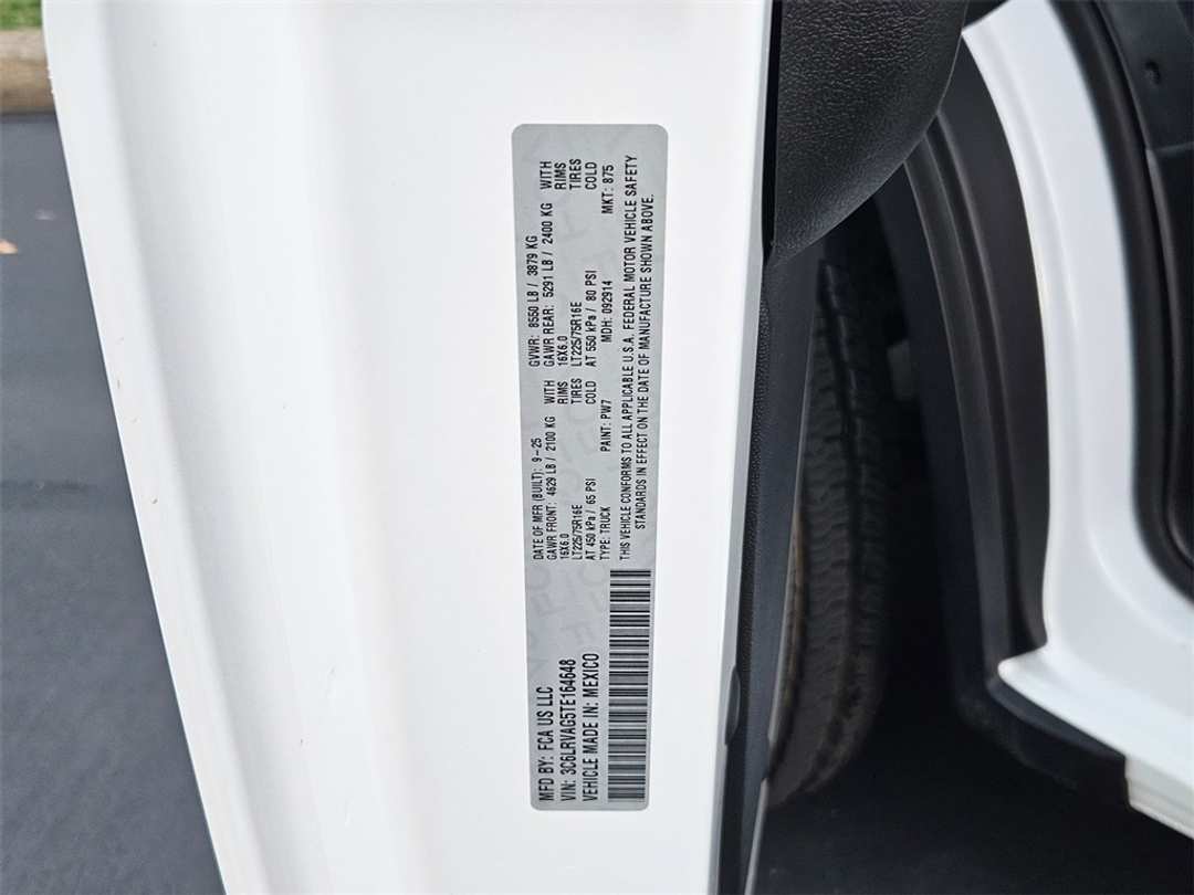 2026 Ram Promaster 1500 Low Roof - Image 40