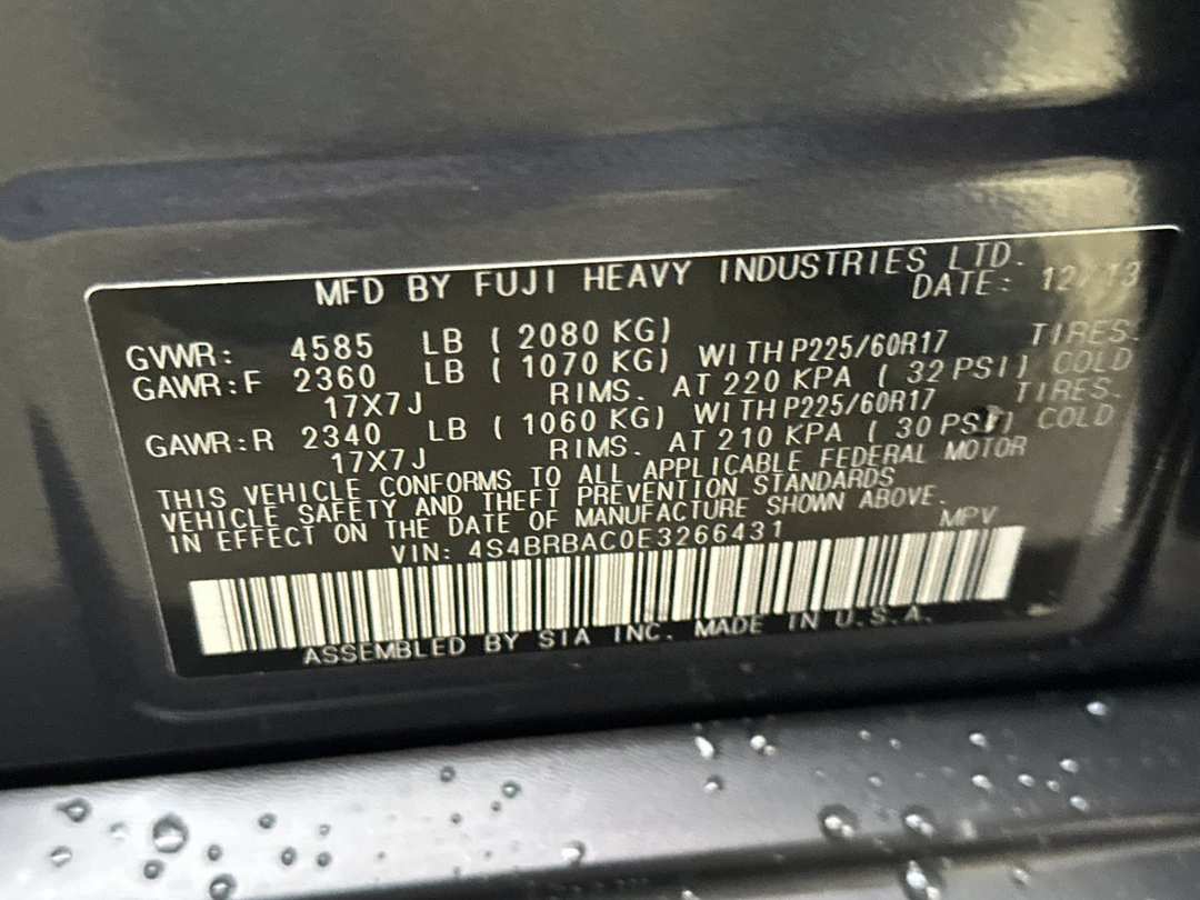 2014 Subaru Outback 2.5i - Image 26