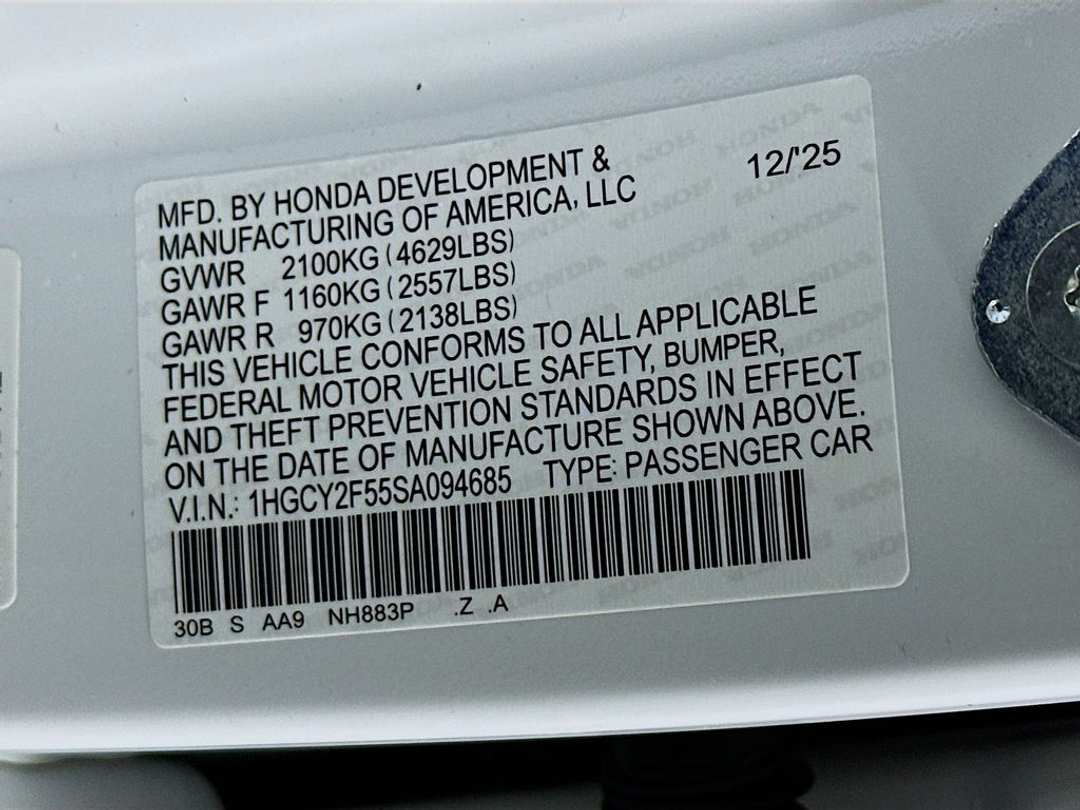 2025 Honda Accord Sport - Image 32