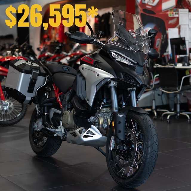 2025 Ducati Multistrada V4 Rally Adventure Travel & Radar