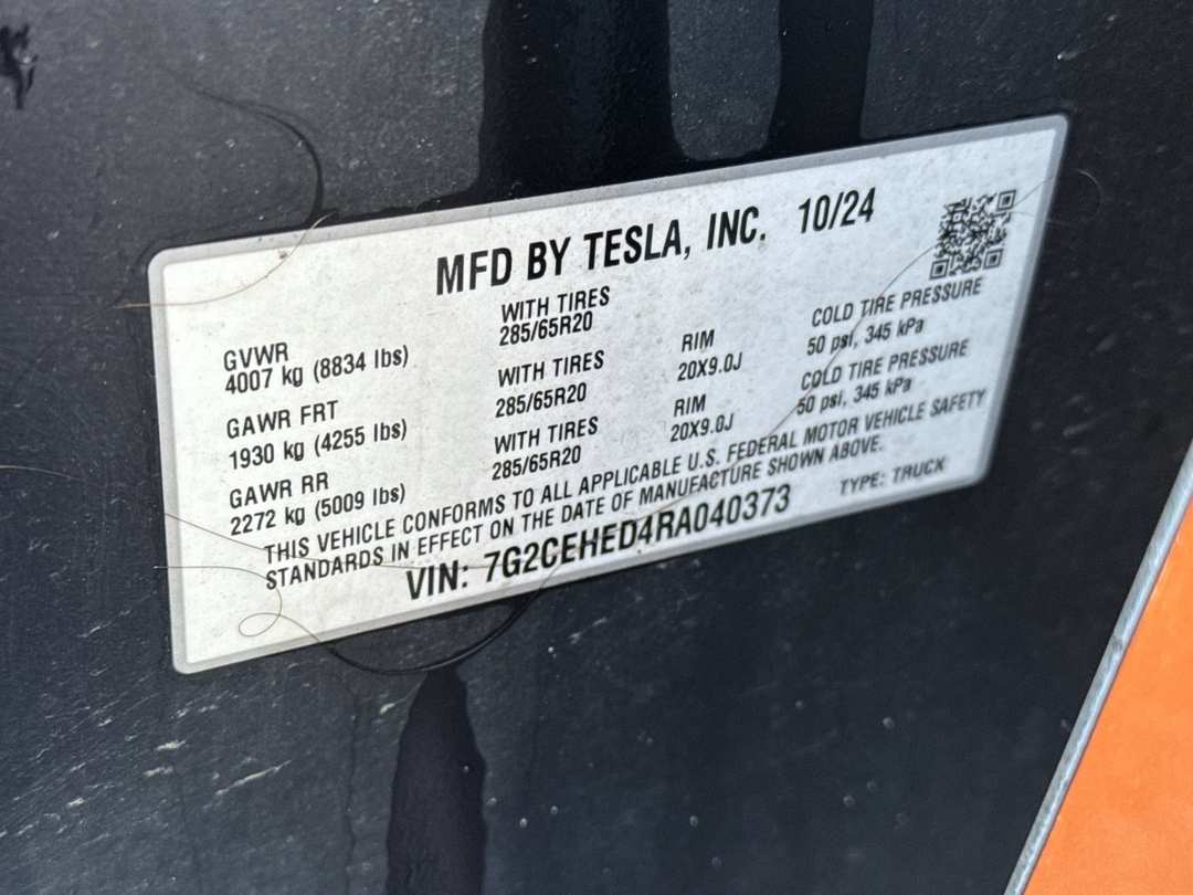 2024 Tesla Cybertruck Base - Image 22