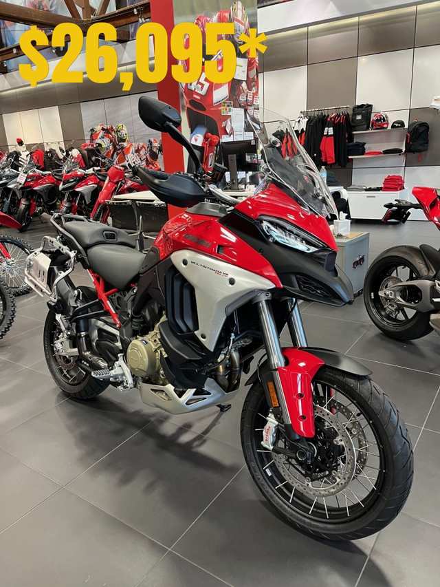 2025 Ducati Multistrada V4 Rally Adventure Travel & Radar