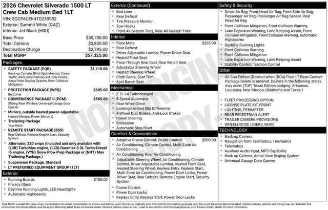 2026 Chevrolet Silverado 1500 LT