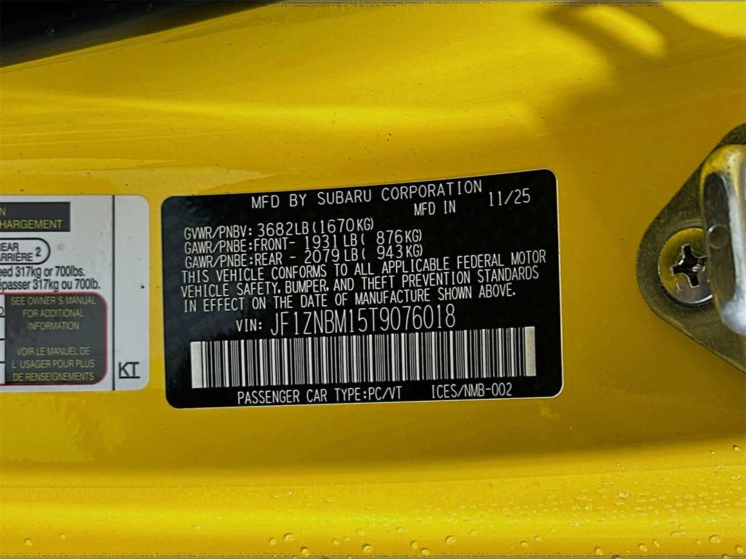 2026 Toyota Gr86 Yuzu Edition - Image 30