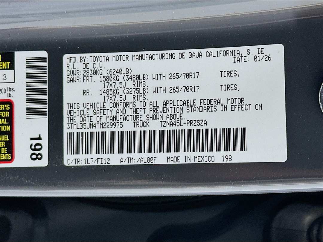 2026 Toyota Tacoma TRD OffRoad - Image 31