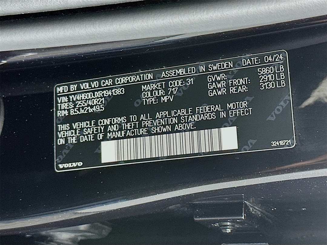 2024 Volvo Xc60 Recharge Ultimate - Image 34