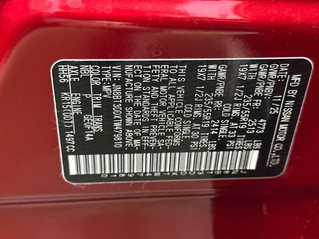 2026 Nissan Rogue Platinum - Image 25