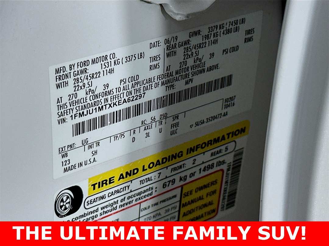 2019 Ford Expedition Platinum - Image 35