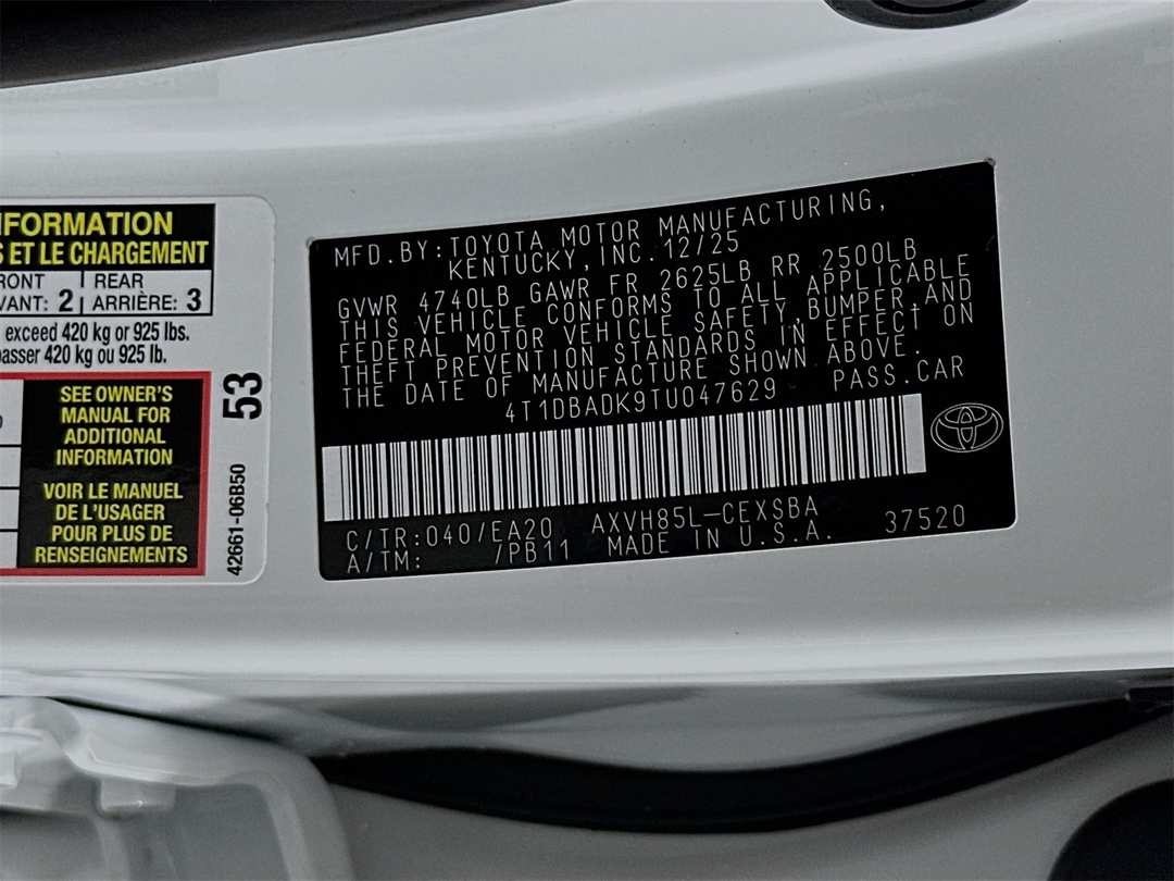 2026 Toyota Camry SE Nightshade - Image 33