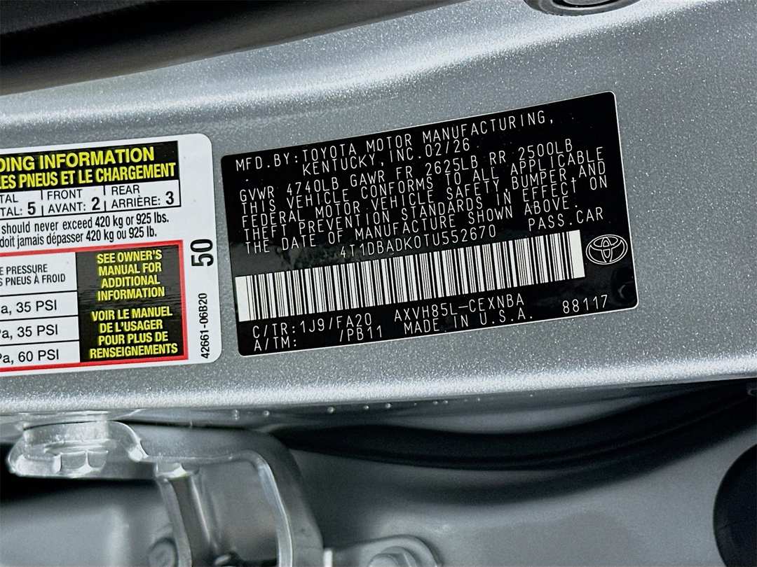 2026 Toyota Camry LE - Image 32