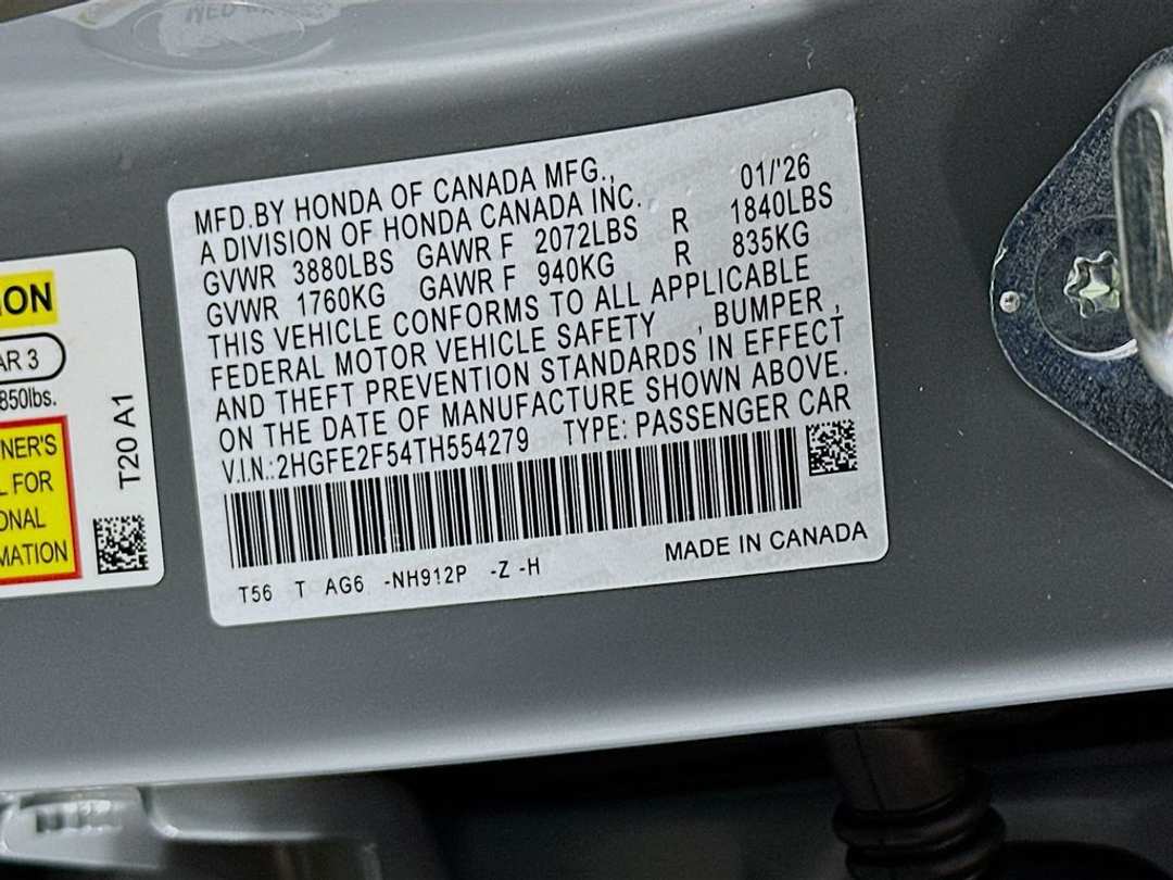 2026 Honda Civic Sport - Image 29