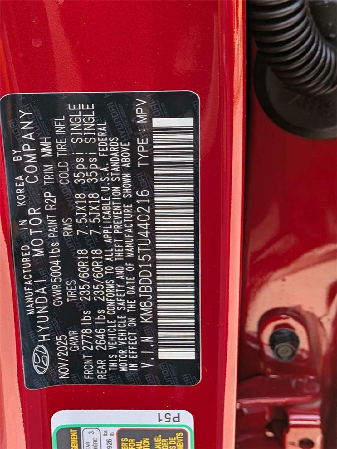 2026 Hyundai Tucson SEL - Image 35