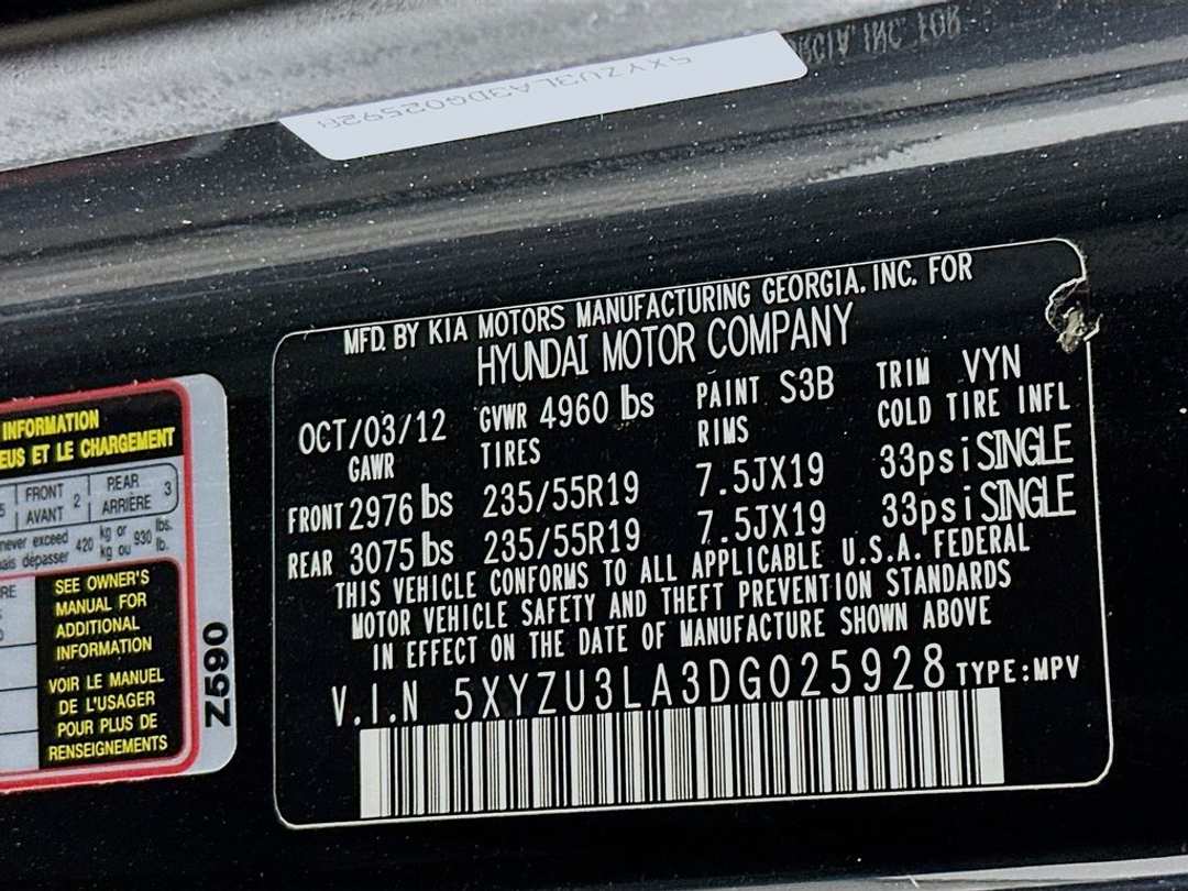 2013 Hyundai Santa Fe Sport 2.0L Turbo - Image 30