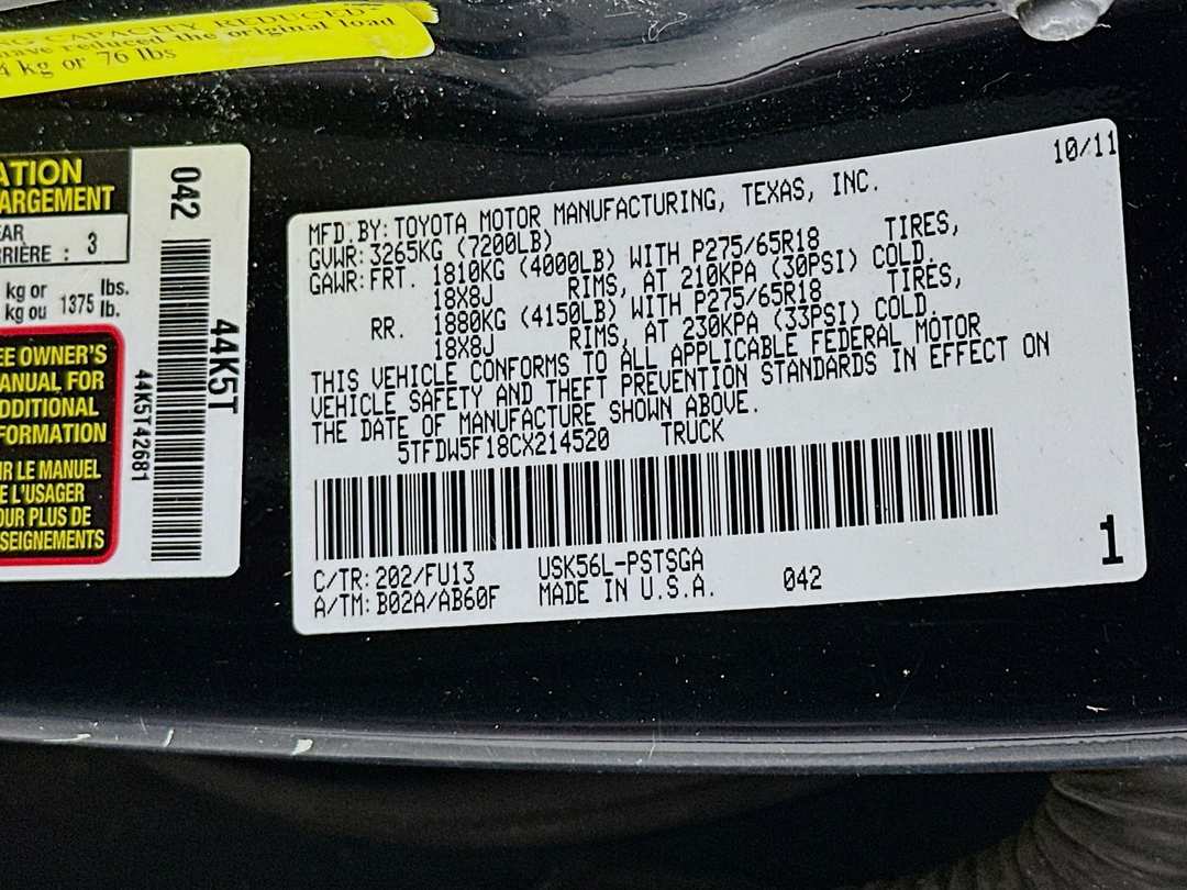 2012 Toyota Tundra Grade - Image 31