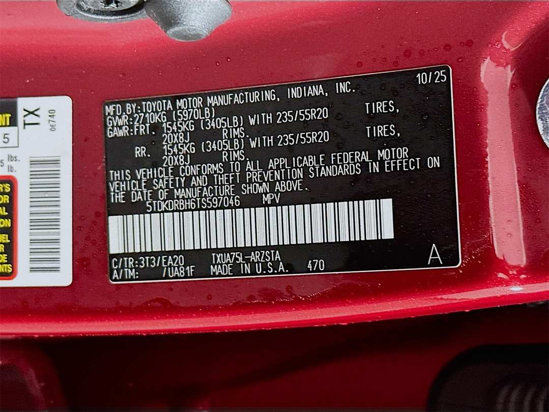 2026 Toyota Highlander XSE - Image 35