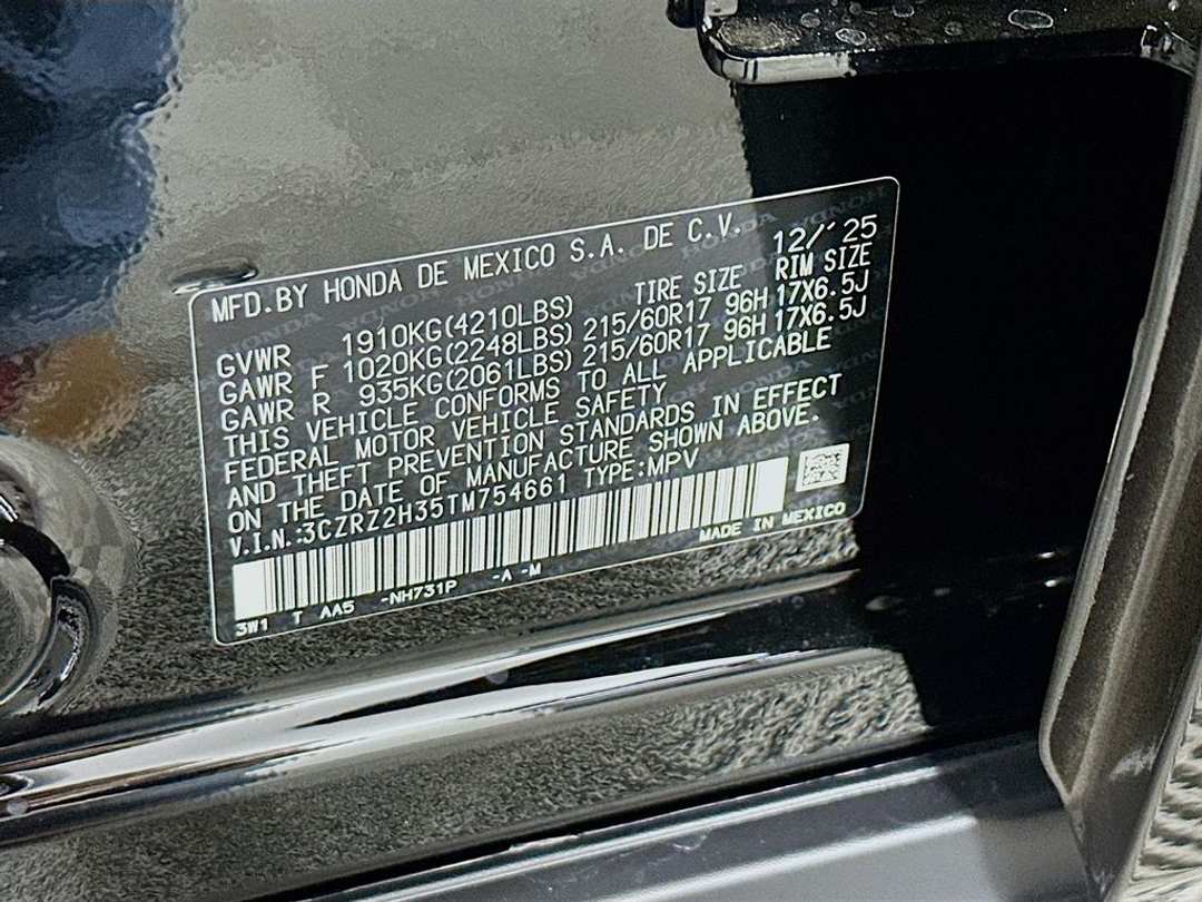 2026 Honda HR-V LX - Image 29