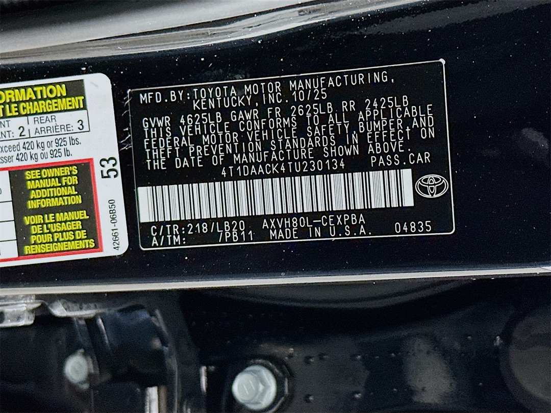 2026 Toyota Camry XSE - Image 32