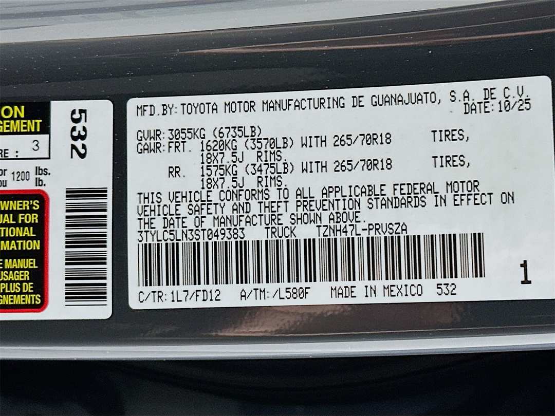 2025 Toyota Tacoma TRD Off Road - Image 33