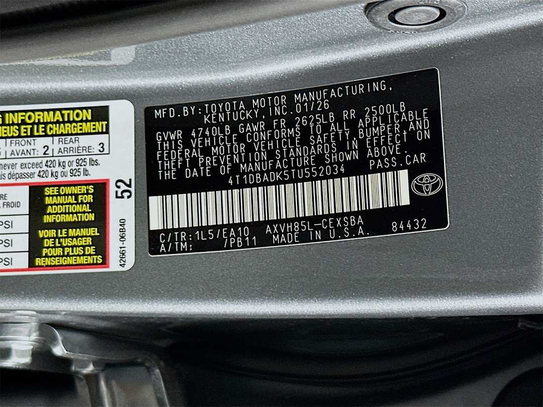 2026 Toyota Camry XSE - Image 33