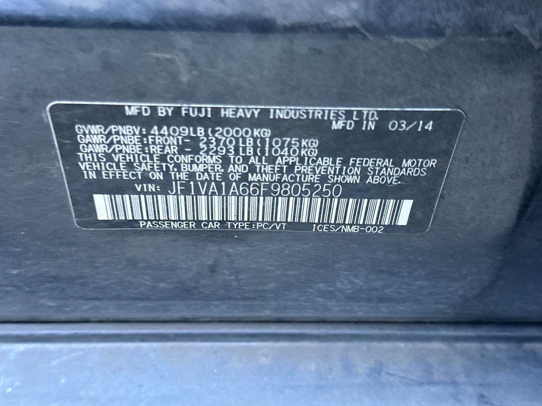 2015 Subaru Impreza WRX - Image 25