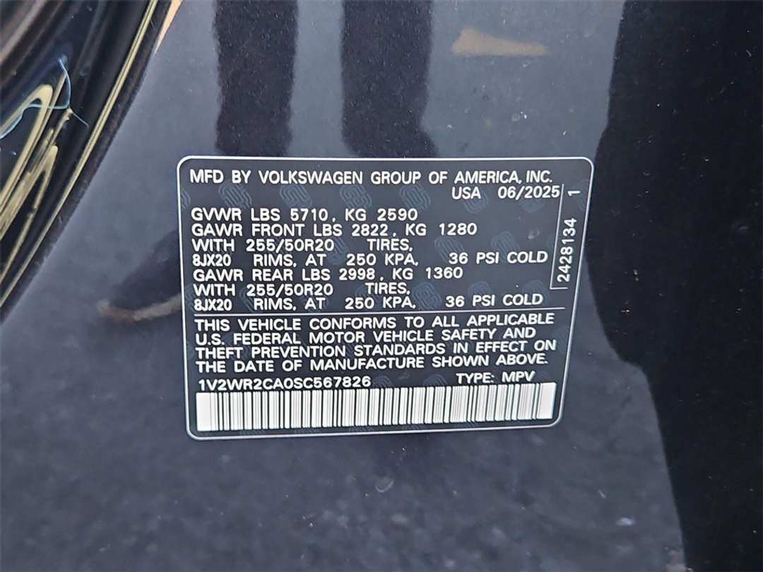 2025 Volkswagen Atlas 2.0T SE w/Technology - Image 31