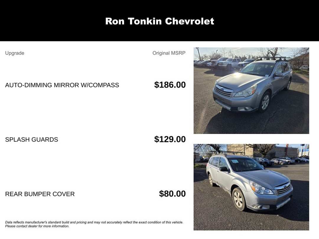 2011 Subaru Outback 3.6R - Image 17