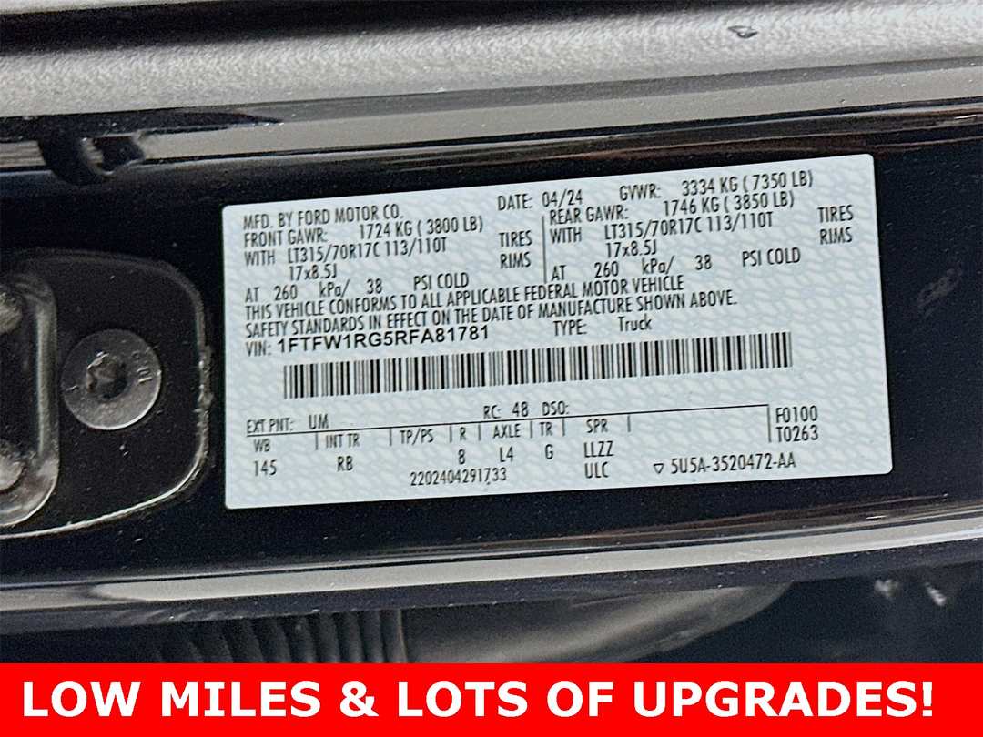 2024 Ford F-150 Raptor - Image 34