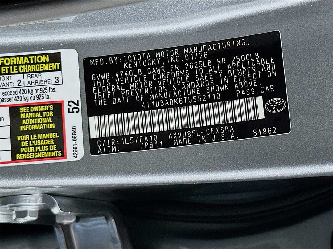 2026 Toyota Camry SE - Image 31