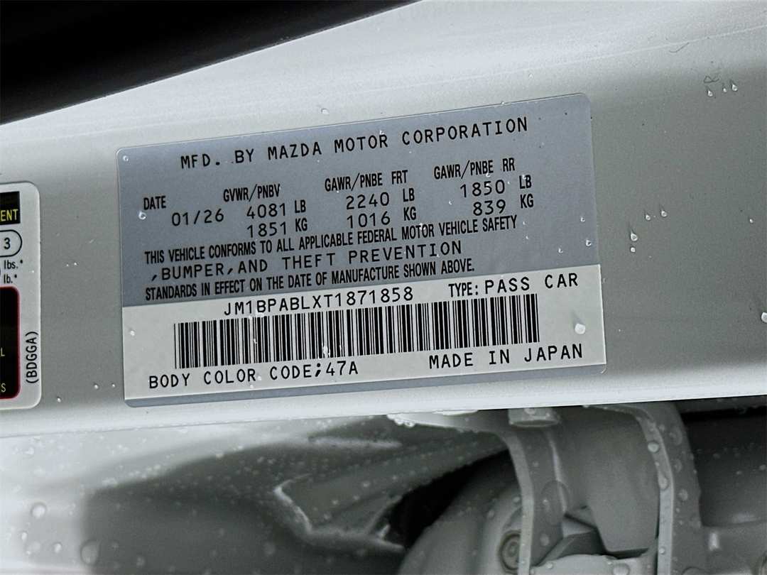 2026 MAZDA Mazda3 2.5 S Select Sport - Image 30