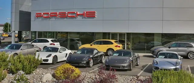 Porsche Spokane dealership exterior