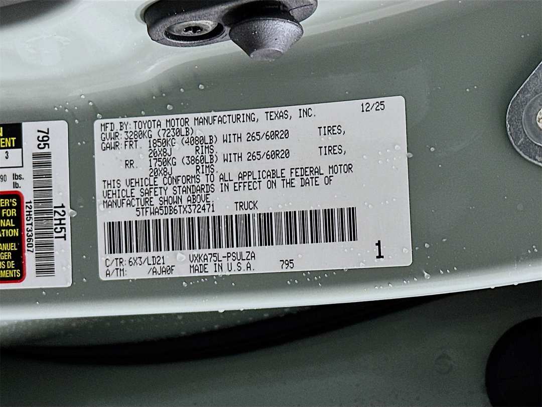 2026 Toyota Tundra Limited - Image 32