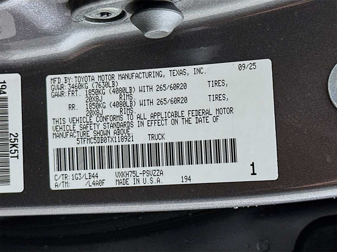 2026 Toyota Tundra 1794 Edition - Image 34