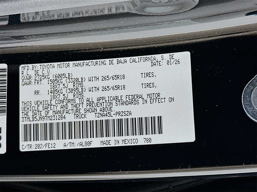 2026 Toyota Tacoma TRD Sport - Image 31