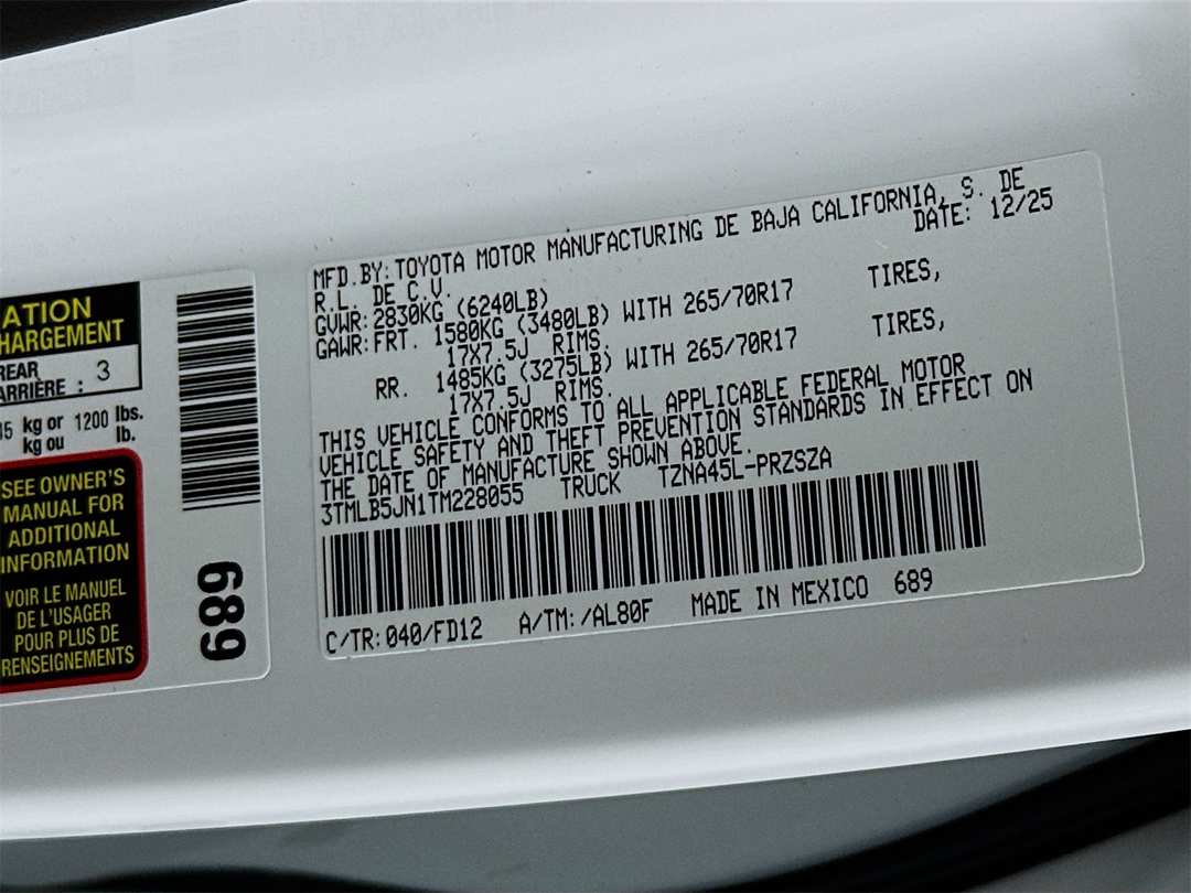 2026 Toyota Tacoma TRD OffRoad - Image 31