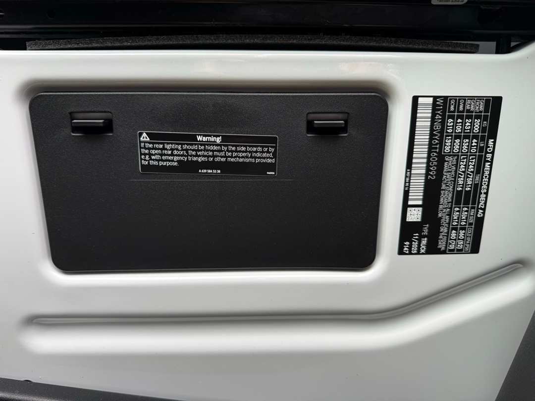 2026 Mercedes-Benz Sprinter 2500 Cargo 144 WB - Image 23