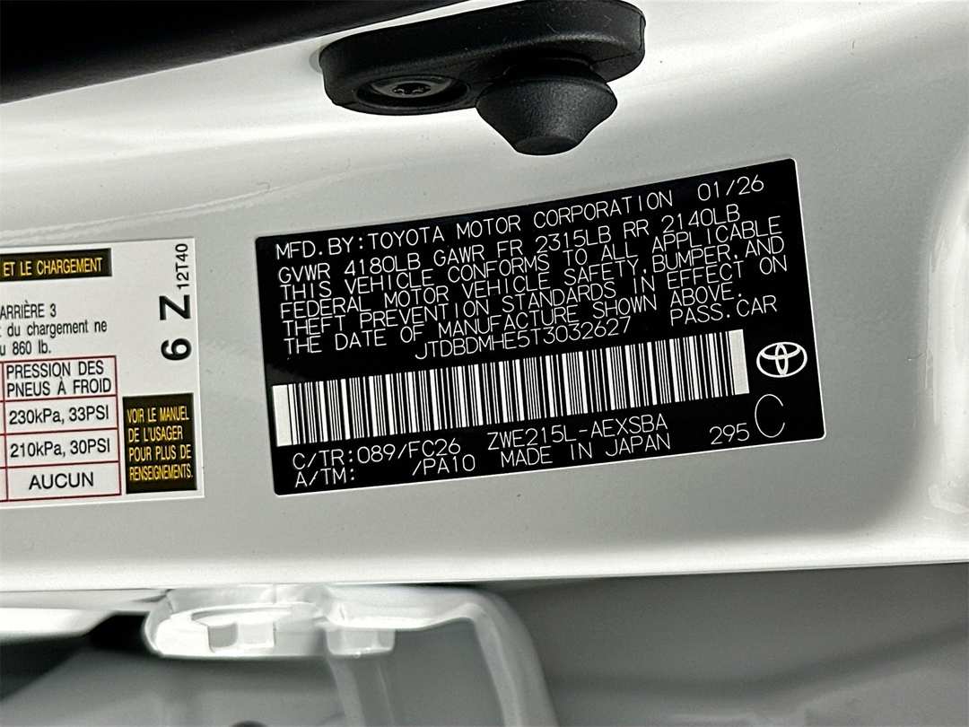 2026 Toyota Corolla SE - Image 30