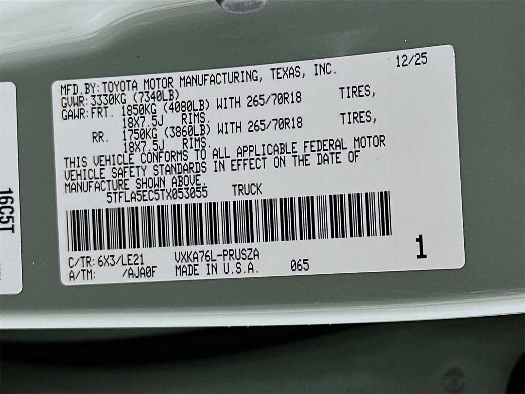 2026 Toyota Tundra SR5 - Image 32