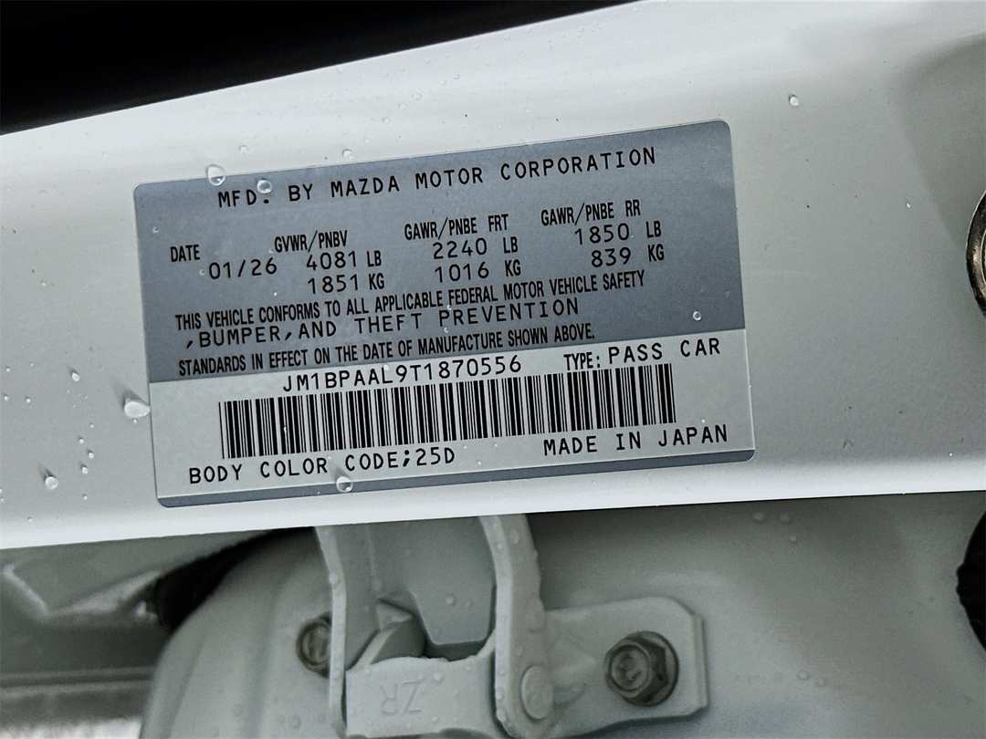 2026 MAZDA Mazda3 2.5 S - Image 30