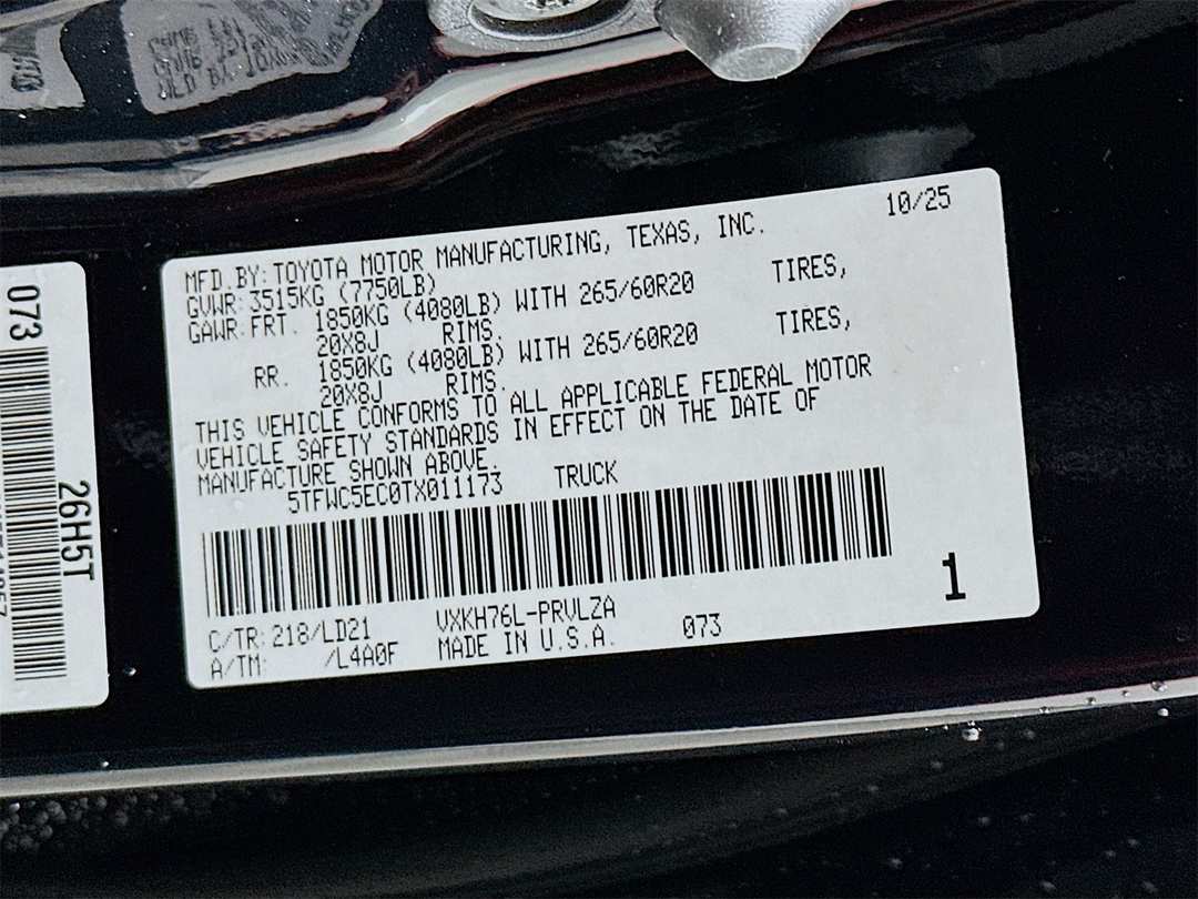 2026 Toyota Tundra Limited - Image 32