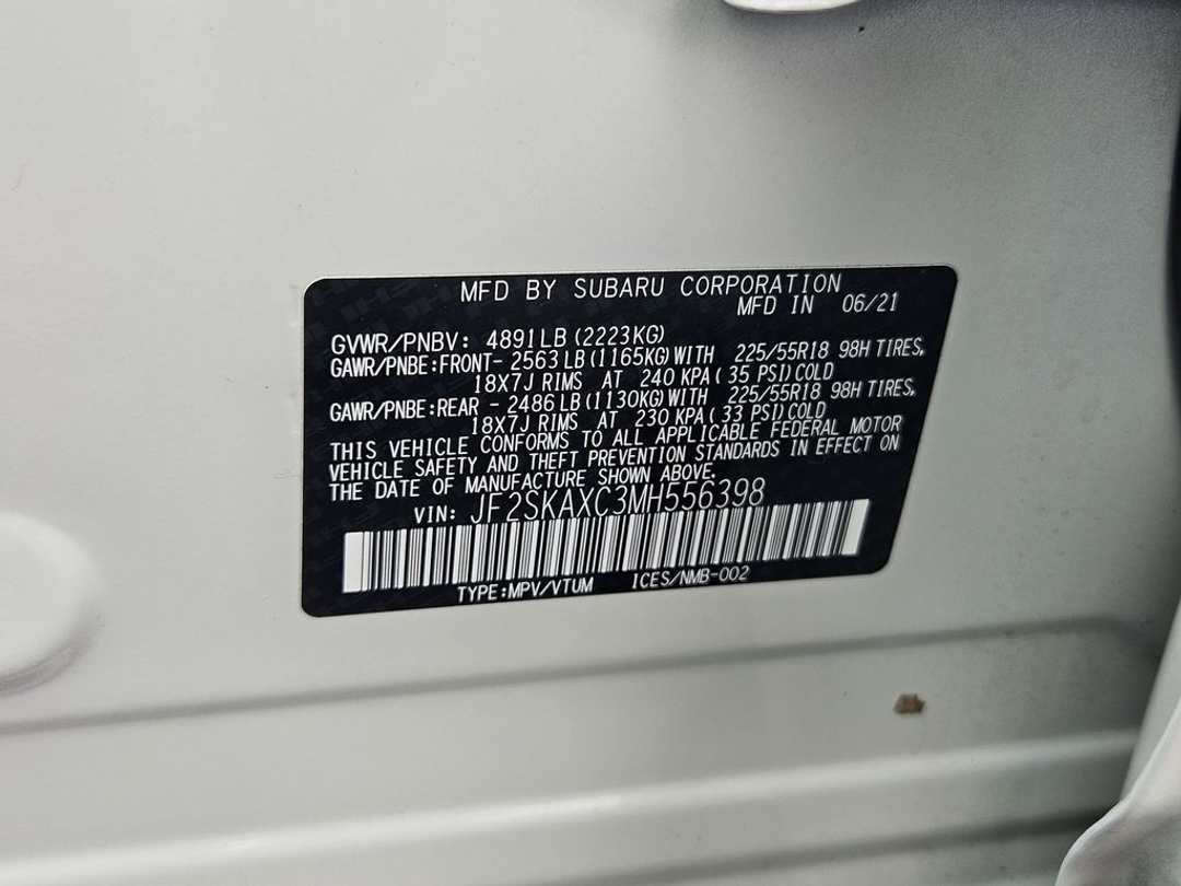 2021 Subaru Forester Touring - Image 43