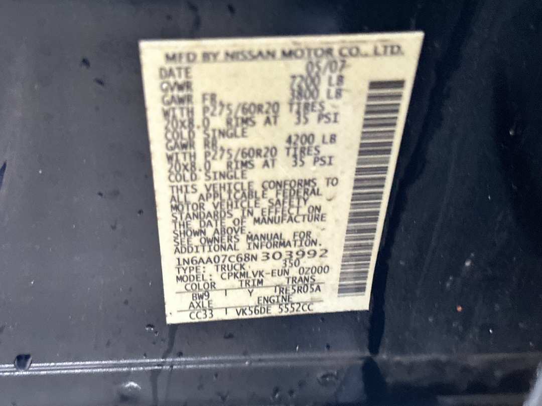 2008 Nissan Titan LE - Image 25